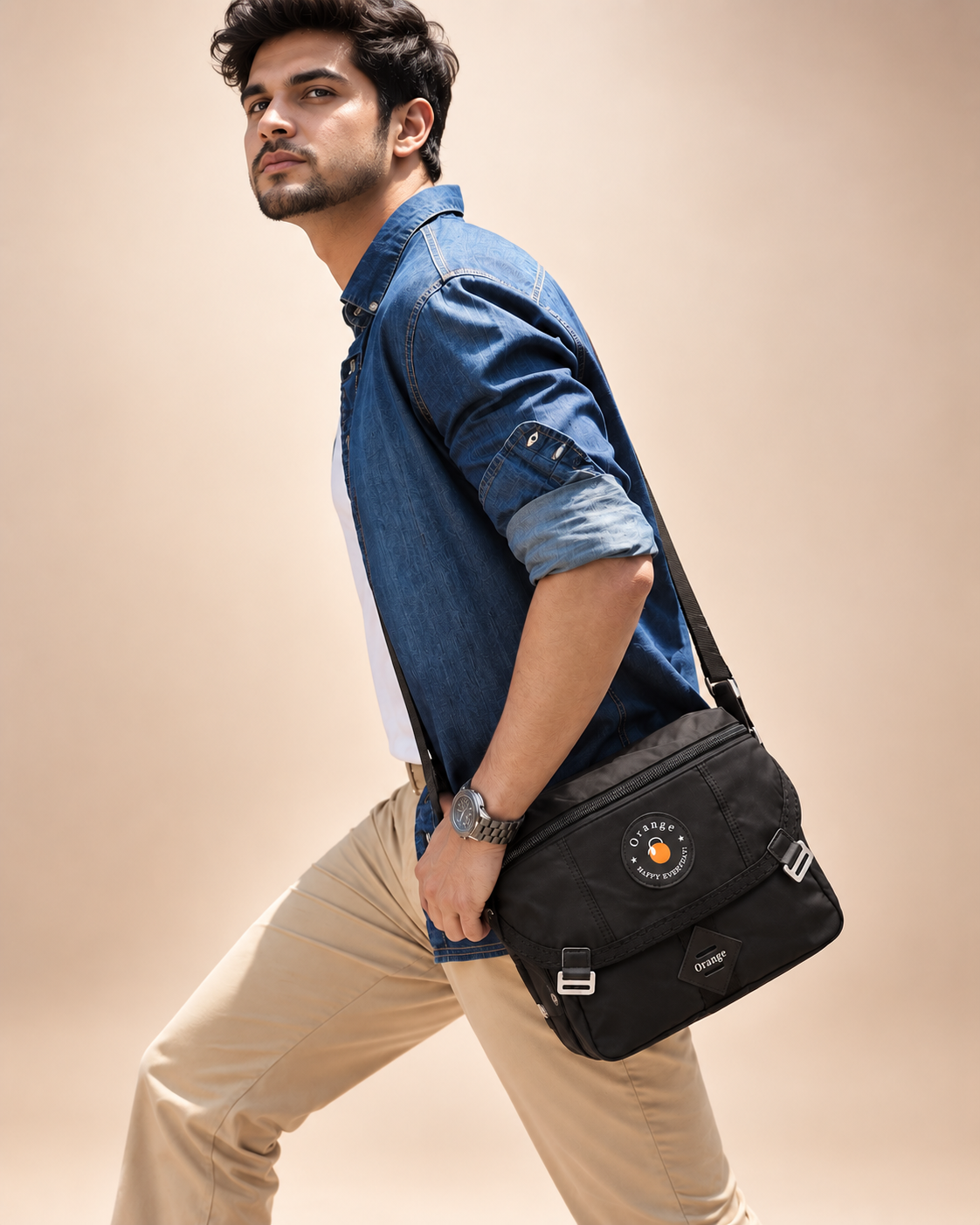 Hudson Multi Compartment Sling Bag