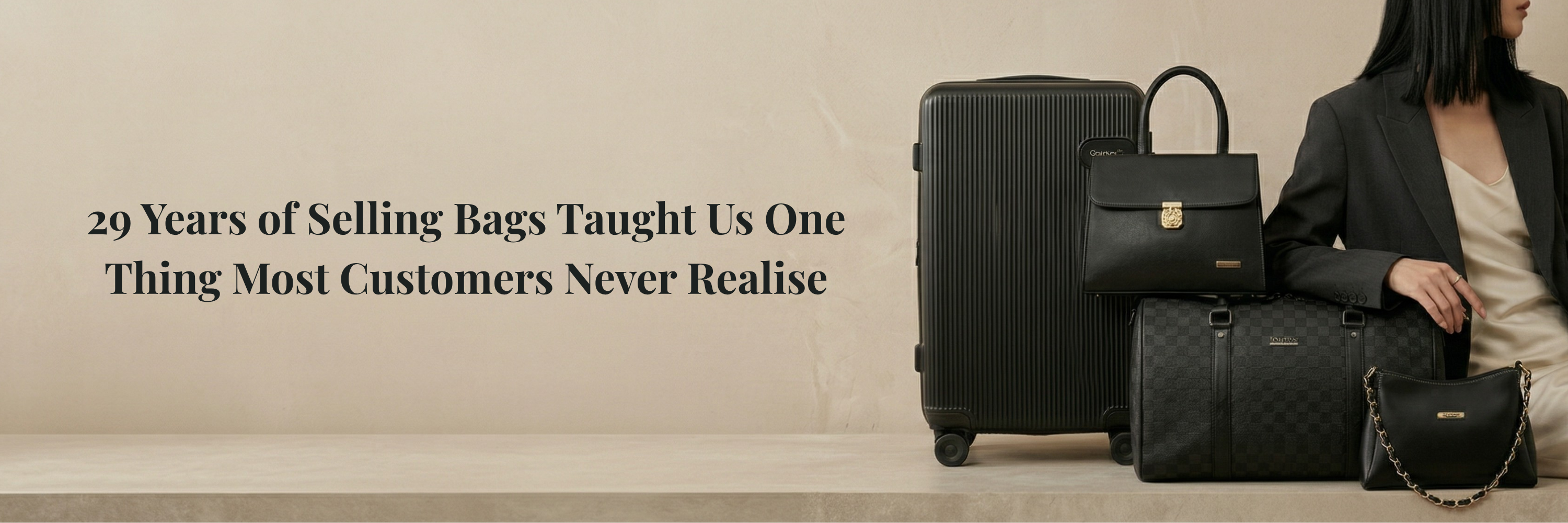 A manufacturer's honest confession about what actually makes a bag worth buying.