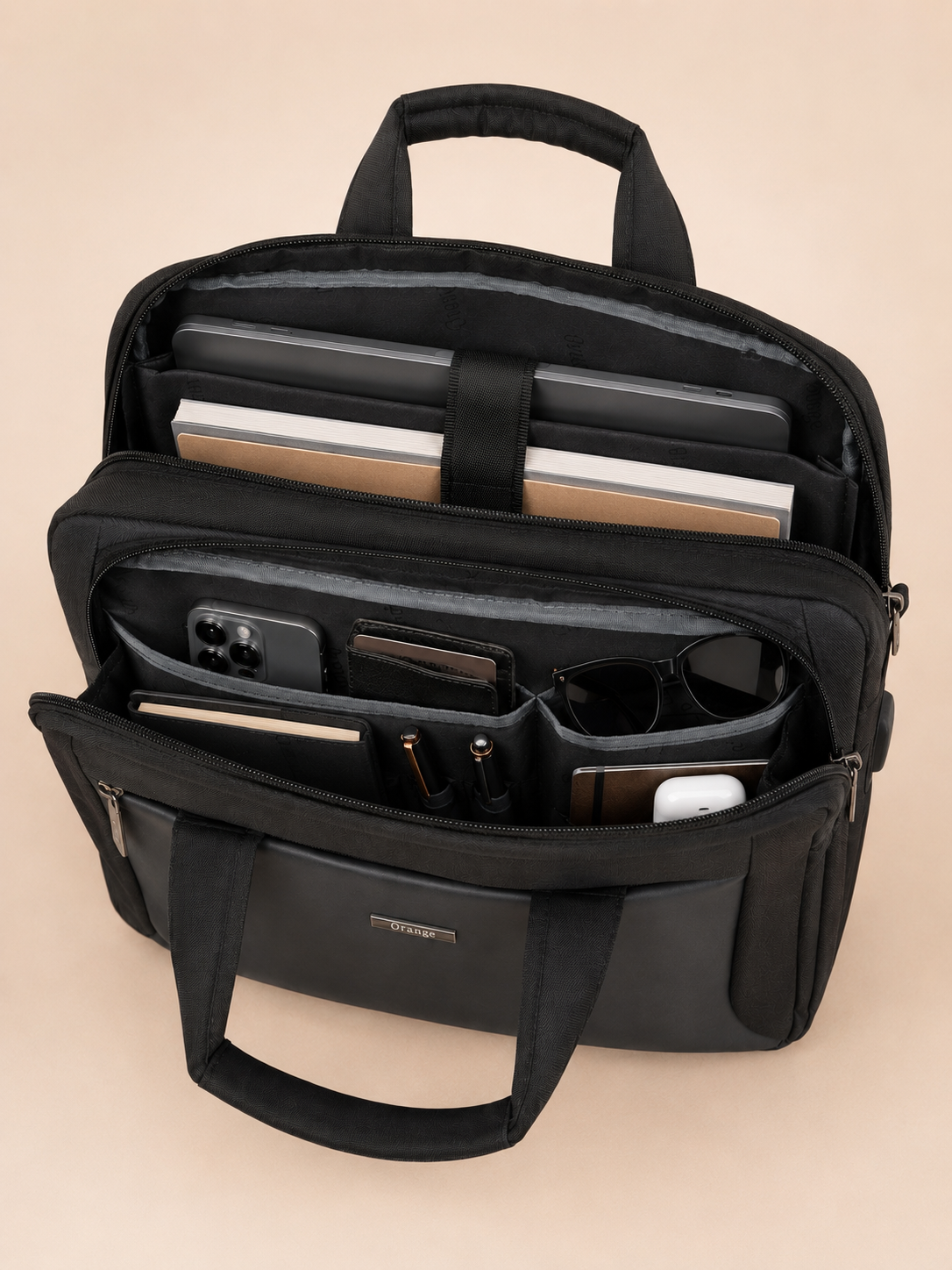 Work Duo — Backpack & Laptop Bag with Smart USB port